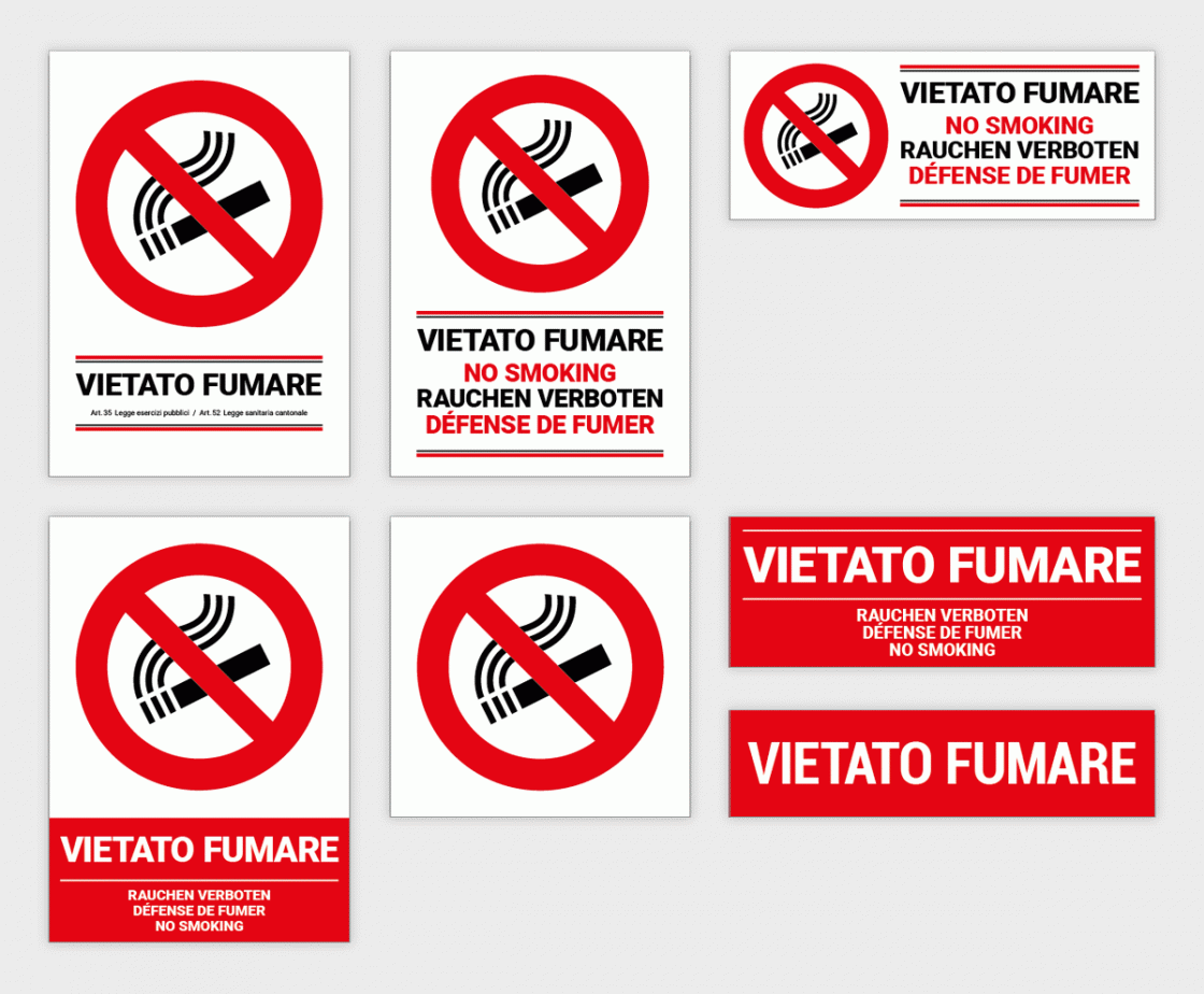 Divieti di fumare ASN