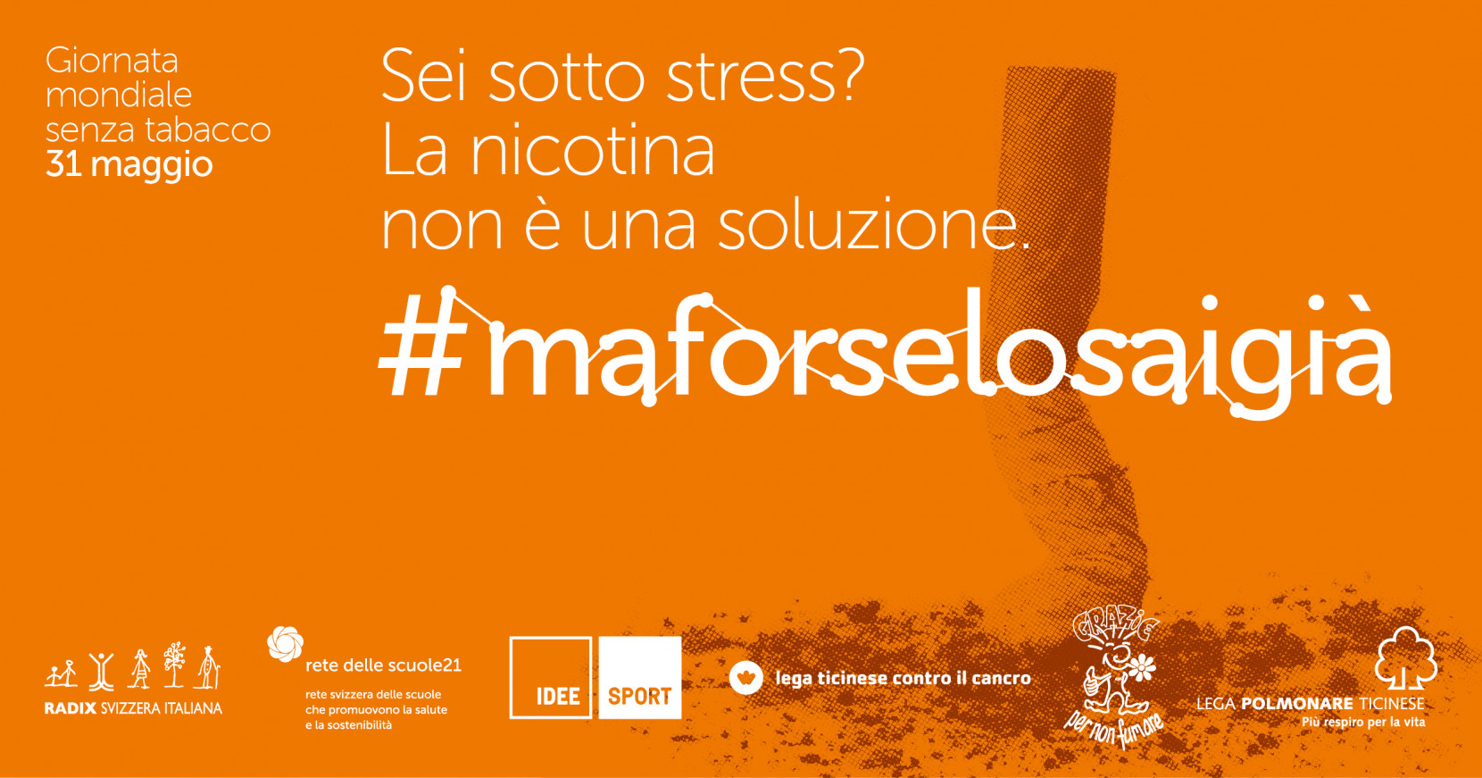 Conferenza ONLINE - "Tabacco: lo fumi, lo mangi, lo inali" - 31 maggio